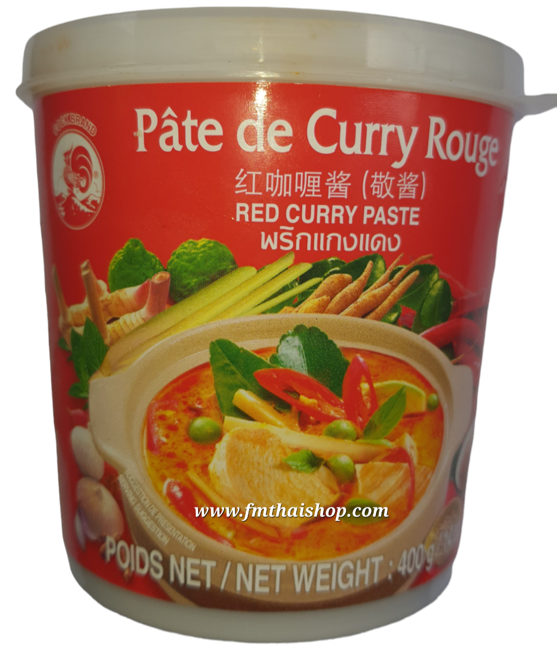 Pâte de Curry Rouge