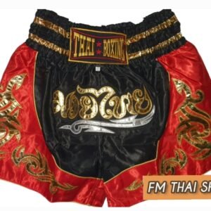 Short Muay Thai Rouge