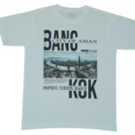 T shirt Bangkok 2 taille XL blanc
