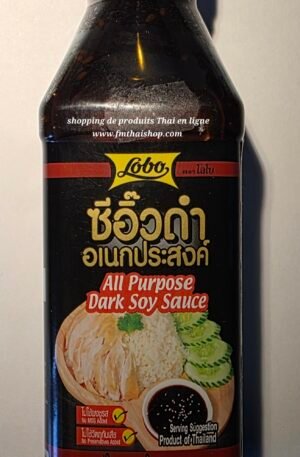 Sauce soja foncée lobo 220 ml - Lobo all dark soy sauce 220ml ซีอิ๊วดำอเนกประสงค์